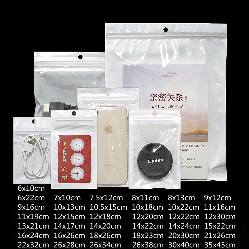 Sustainable Living Eco Friendly - Branco Claro Auto Seal Ziplock Bag,