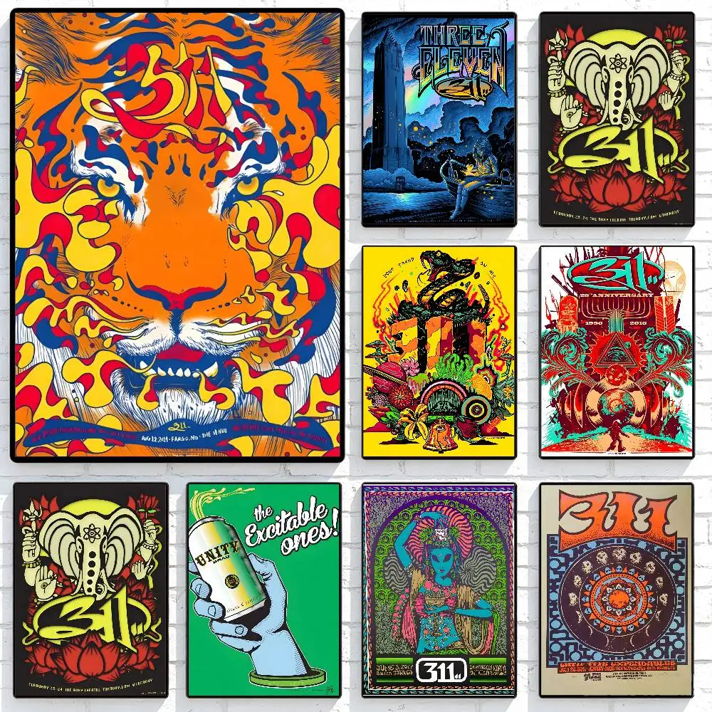 Sustainable Living Eco Friendly - T-Three E-elevenS band 311 Fashion Poster