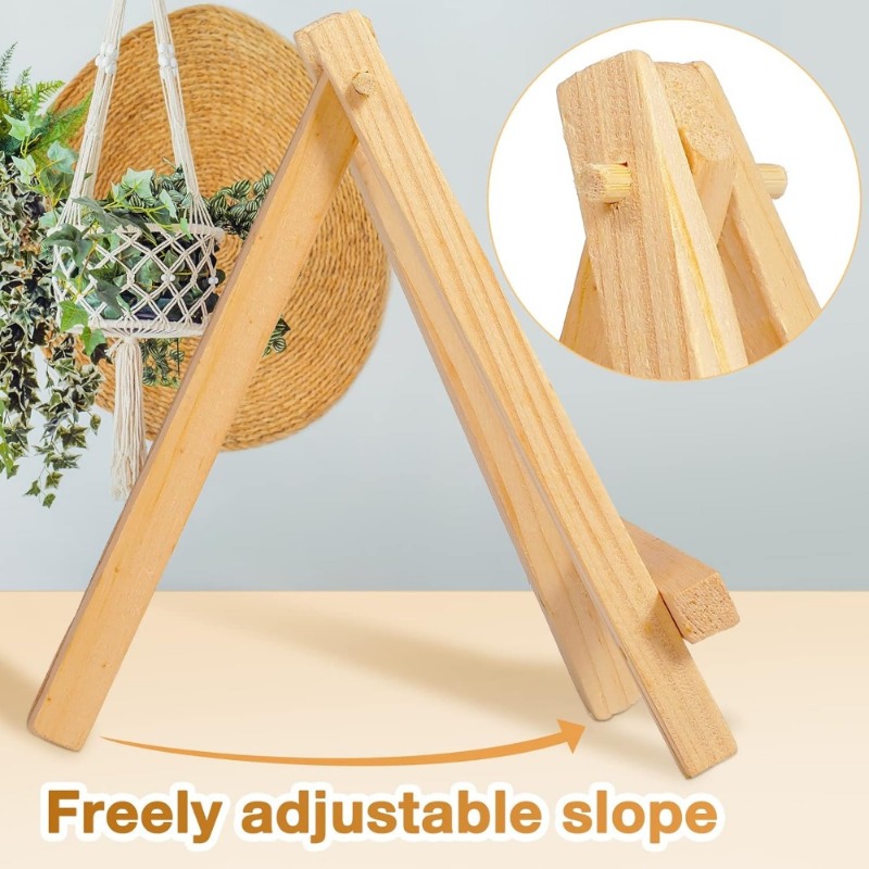 30 pçs mini cavalete de madeir - Sustainable Living Eco Friendly avaliação e preço